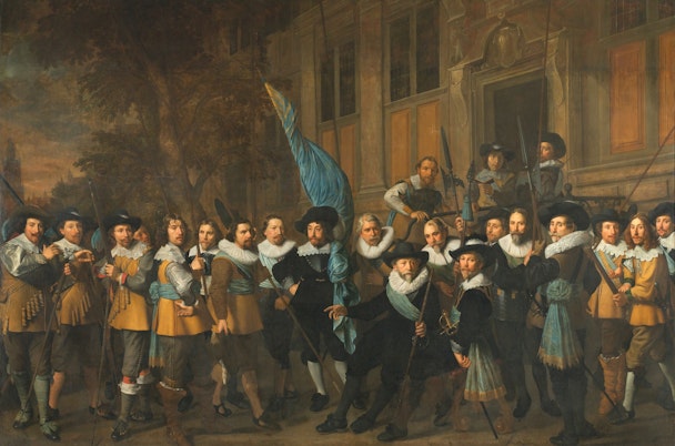 Officers and other Civic Guardsmen of the IV District of Amsterdam