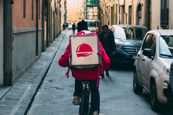 Food delivery driver