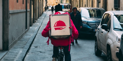 Food delivery driver