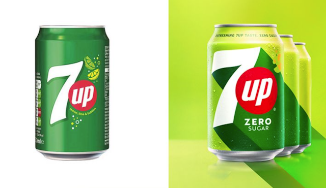 7UP rebrand 