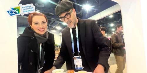 Audrey Kemp and Gordon Young at CES 2024