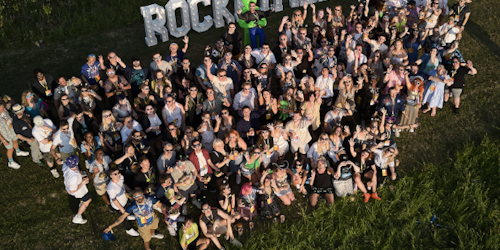 The team at Rocketmill enjoying their summer party