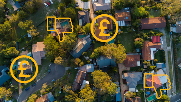 Households valued by salary of head